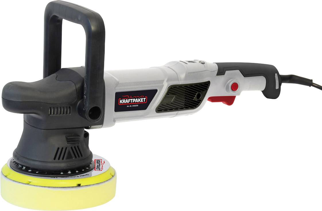 Dino KRAFTPAKET Exzenter 15mm 950 W 640229 Exzenterpoliermaschine 230 V 950 W 1500 - 4800 U/min 150 mm