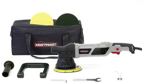 Dino KRAFTPAKET Exzenter 15mm 950 W 640229 Exzenterpoliermaschine 230 V 950 W 1500 - 4800 U/min 15