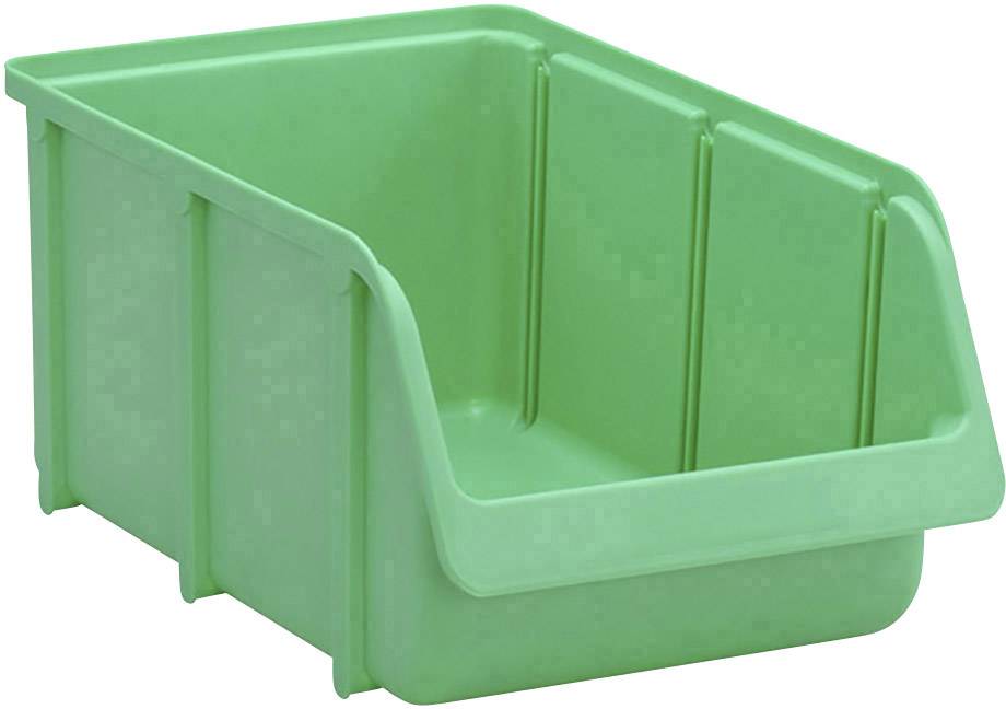 Hünersdorff 674400 Sichtlagerkasten (B x H x T) 207 x 155 x 332 mm Grün 1 St.