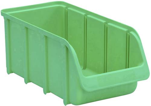 Hünersdorff 683400 Sichtlagerkasten (B x H x T) 315 x 145 x 125 mm Grün 1 St.
