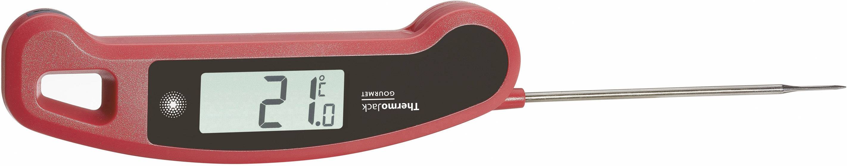 TFA Dostmann 30.1060.05 Küchen-Thermometer Strahlwassergeschützt IP65, Überwachung der Kerntemperatur Max./Min