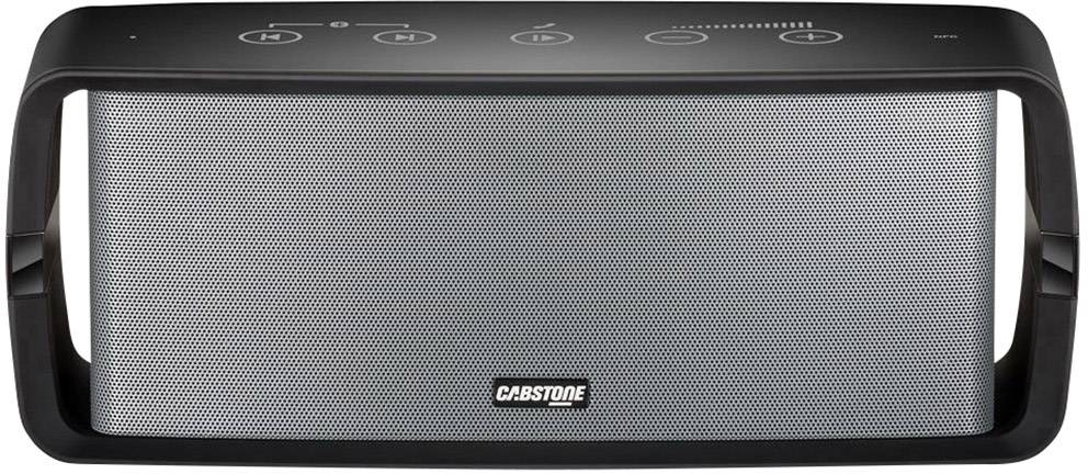 Cabstone SoundONE Bluetooth® Lautsprecher Freisprechfunktion, NFC, AUX Schwarz, Schwarz (matt)