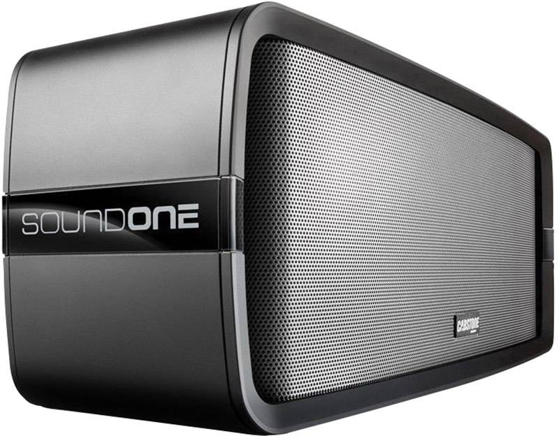 Cabstone SoundONE Bluetooth® Lautsprecher Freisprechfunktion, NFC, AUX Schwarz, Schwarz (matt)
