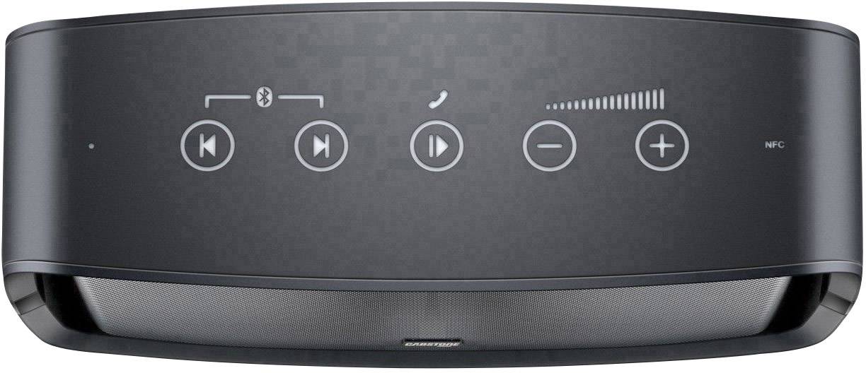 Cabstone SoundONE Bluetooth® Lautsprecher Freisprechfunktion, NFC, AUX Schwarz, Schwarz (matt)