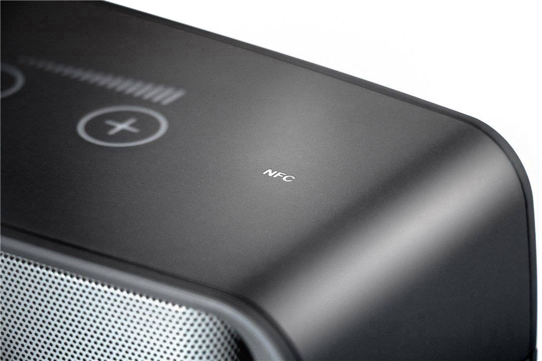 Cabstone SoundONE Bluetooth® Lautsprecher Freisprechfunktion, NFC, AUX Schwarz, Schwarz (matt)