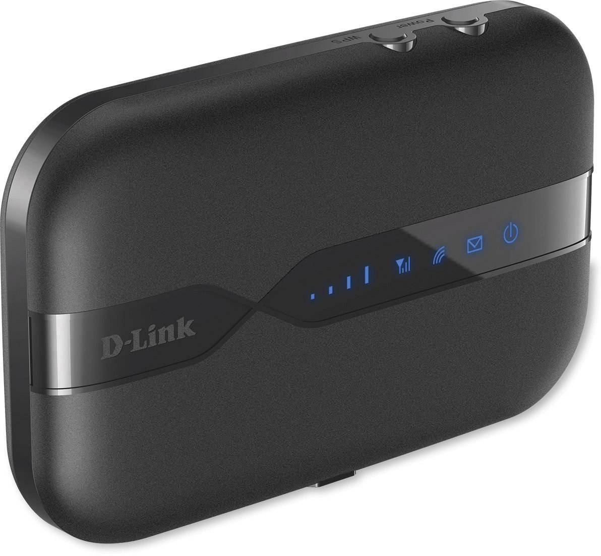 D-Link Mobile Wi-Fi 4G Hotspot 150 Mbps Mobiler 4G-WLAN-Hotspot MIMO Schwarz