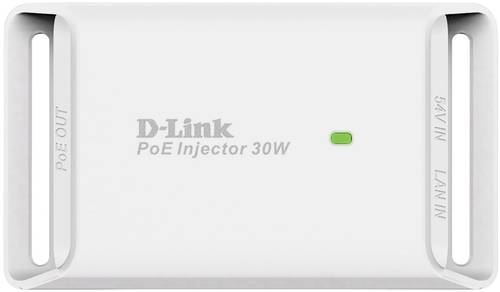 D-Link 1-Port Gigabit 30W PoE Injector PoE Injektor 1 GBit/s IEEE 802.3af (12.95 W), IEEE 802.3at (2