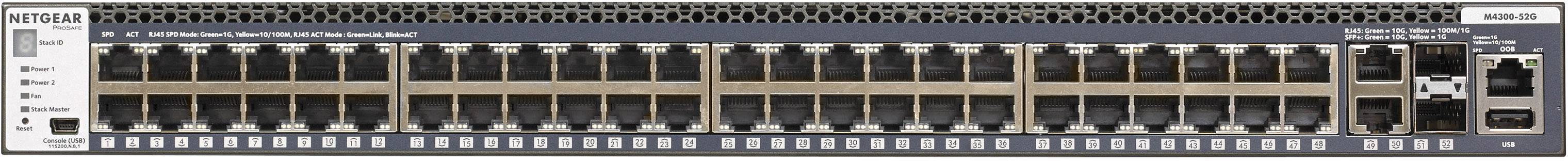 NETGEAR GSM4352S-100NES NETGEAR M4300 52-Port GB Switch Netzwerk Switch