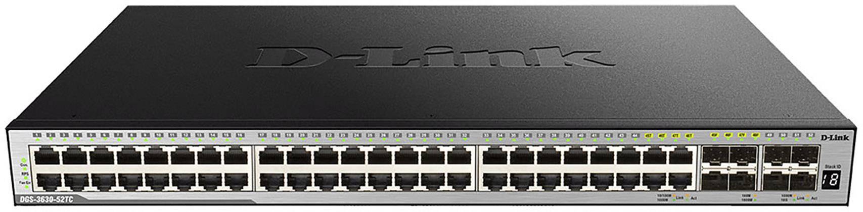 D-Link D-LINK 28-Port Layer 3 Gigabit PoE Stack Netzwerk Switch