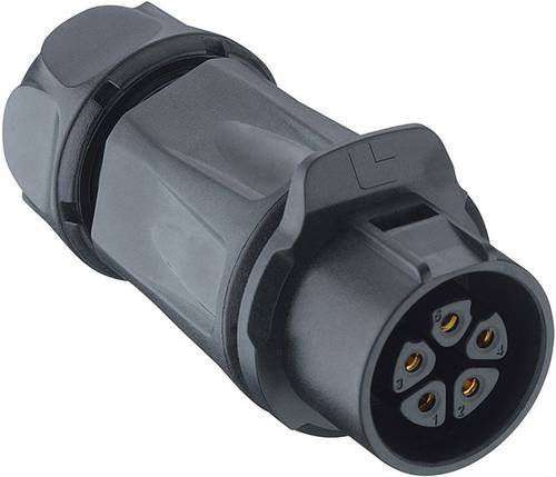 Lutronic 2640 09 T12 CB A Rundsteckverbinder Kupplung, gerade Gesamtpolzahl: 9 1 St.