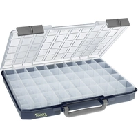 Raaco CarryLite 55 5x10-50 Sortimentskoffer (B x H x T) 413 x 57 x 330 mm Anzahl Fächer: 50 Inhalt Raaco CarryLite 55 5x10-50 Sortimentskoffer (B x H x T) 413 x 57 x 330 mm Anzahl Fächer: 50 Inhalt