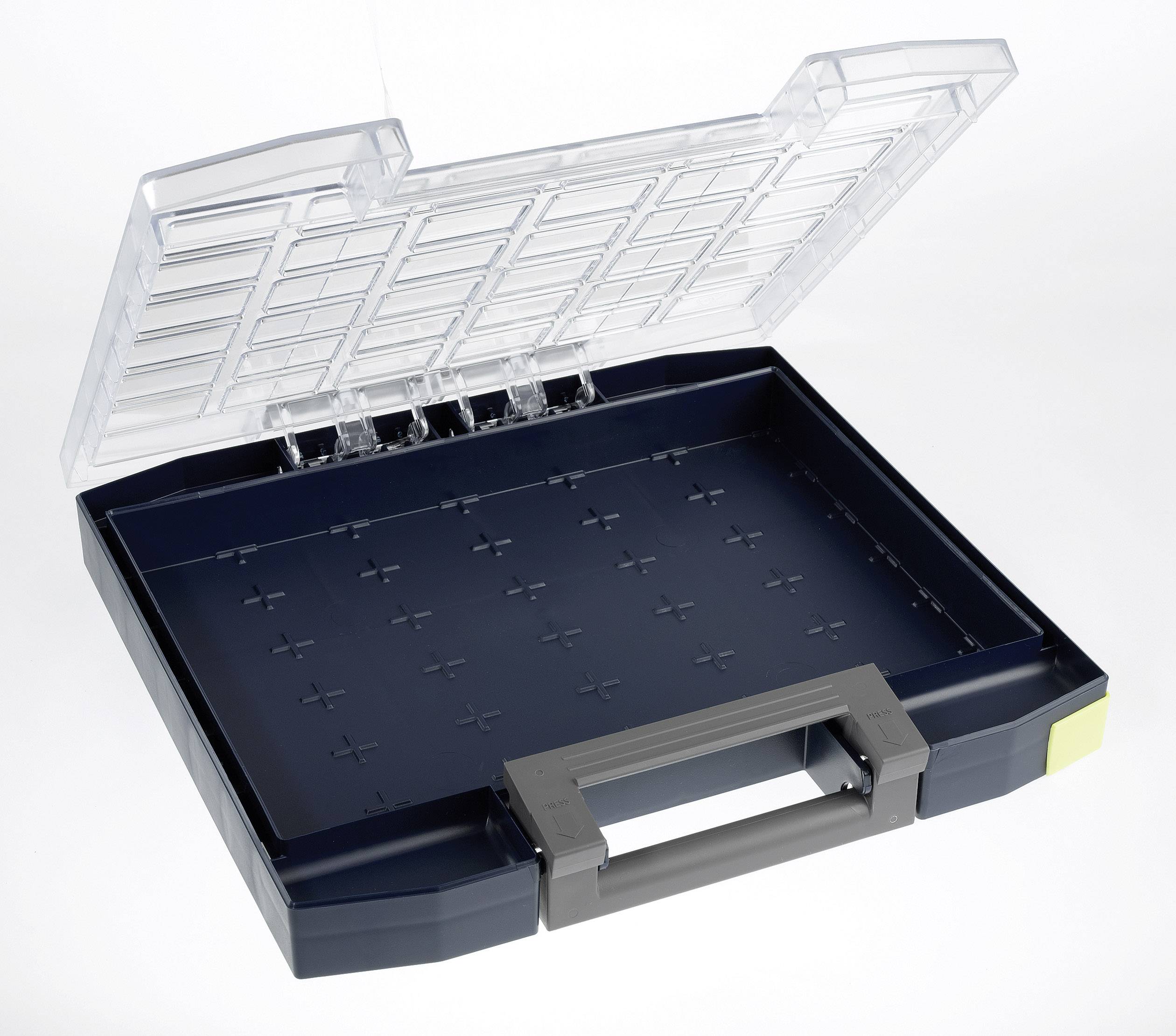 raaco Boxxser 55 6x6-0 Sortimentskoffer (B x H x T) 354 x 55 x 323 mm Anzahl Fächer: 0 Inhalt 1 St.