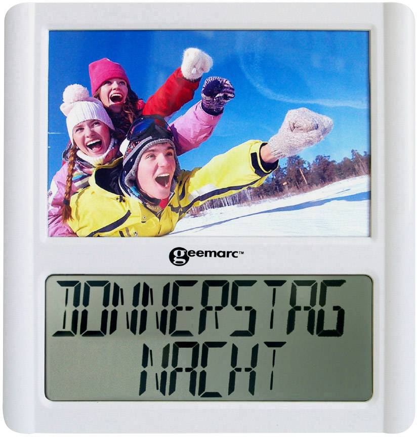 Geemarc VISO5_WH_VDE Funk Tischuhr Weiß