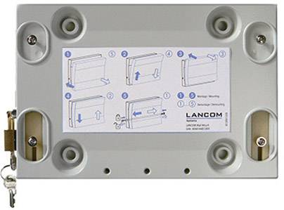 Lancom Systems 61349 Wandhalterung / LANCOM Wall Mount Option Metallic