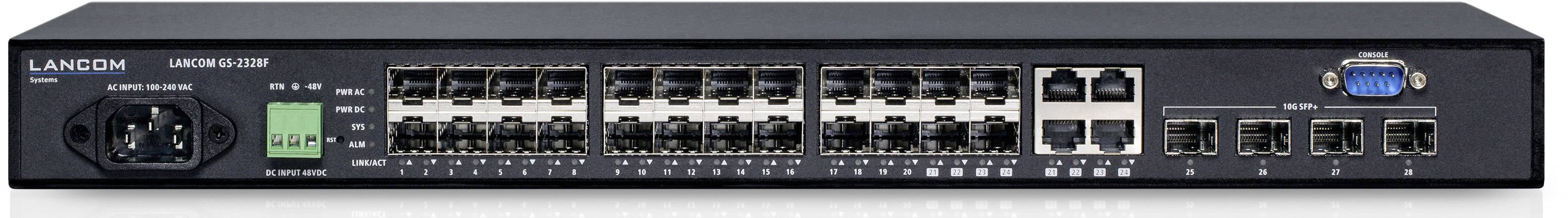 Lancom Systems Managed Layer-2-Switch mit 28 Ports (20 Netzwerk Switch