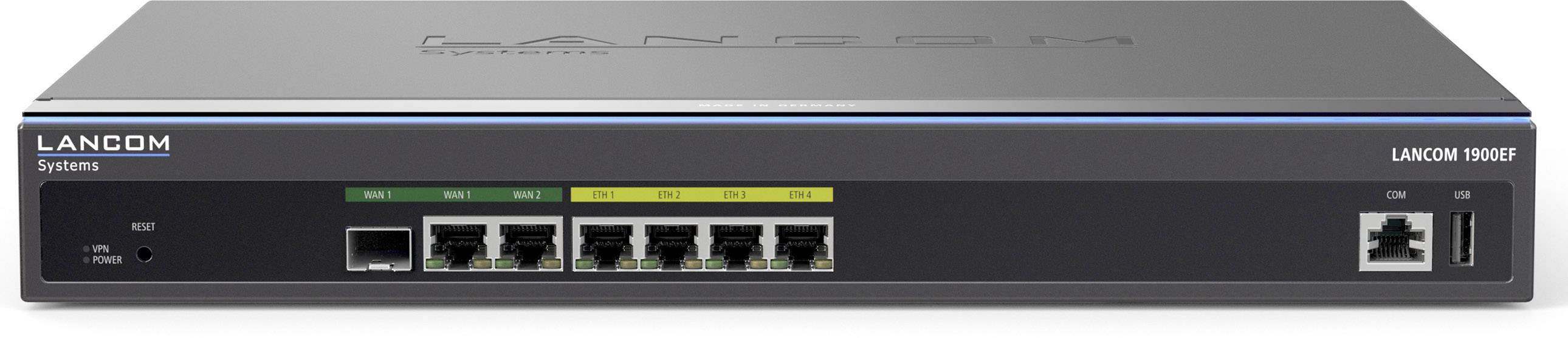 Lancom Systems LANCOM 1900EF (EU) Multi-WAN-VPN-Gateway VPN Router 1000 MBit/s
