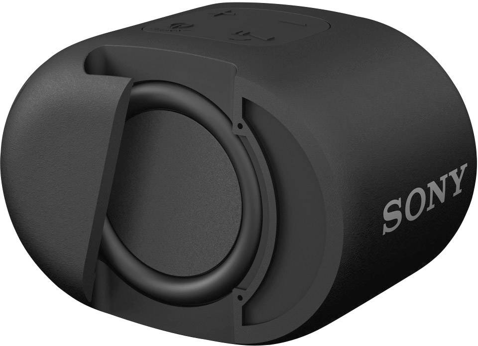 Sony SRS-XB01 Bluetooth® Lautsprecher AUX, Wasserfest Schwarz