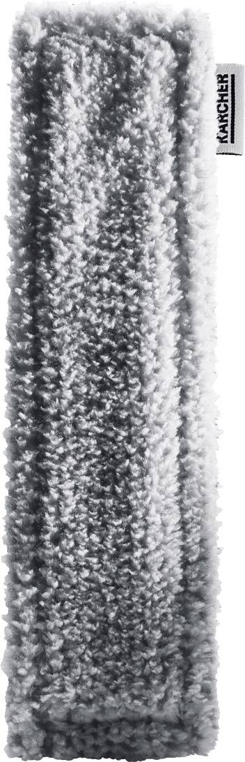 Kärcher Home & Garden WV Mikrofaserwischbezug Outdoor Fenstersauger Zubehör Weiß, Grau