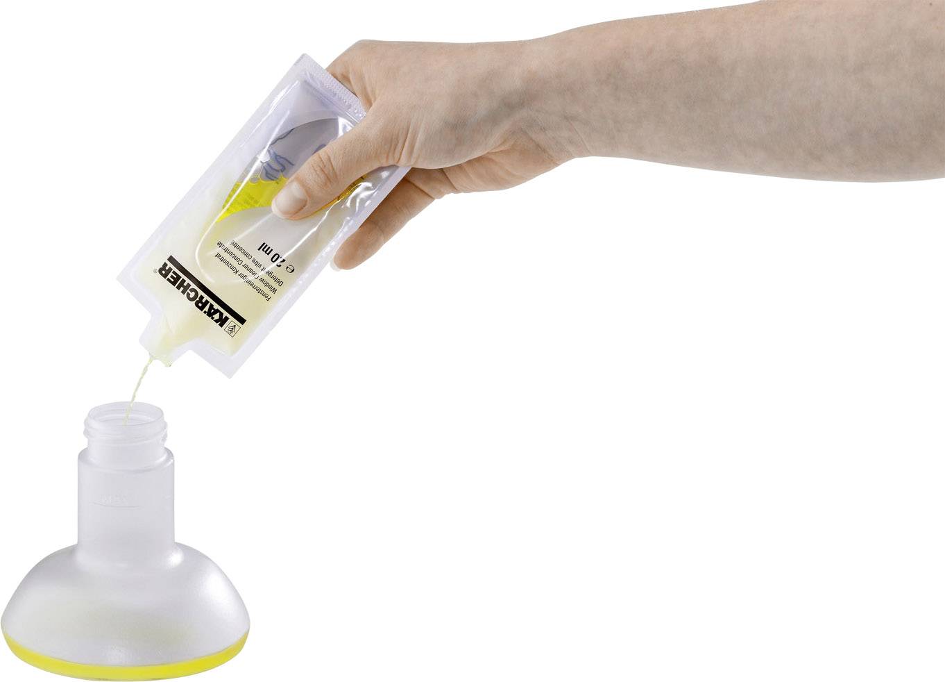 Kärcher Home & Garden Sprühflaschen-Set Extra Fenstersauger Zubehör Weiß, Schwarz