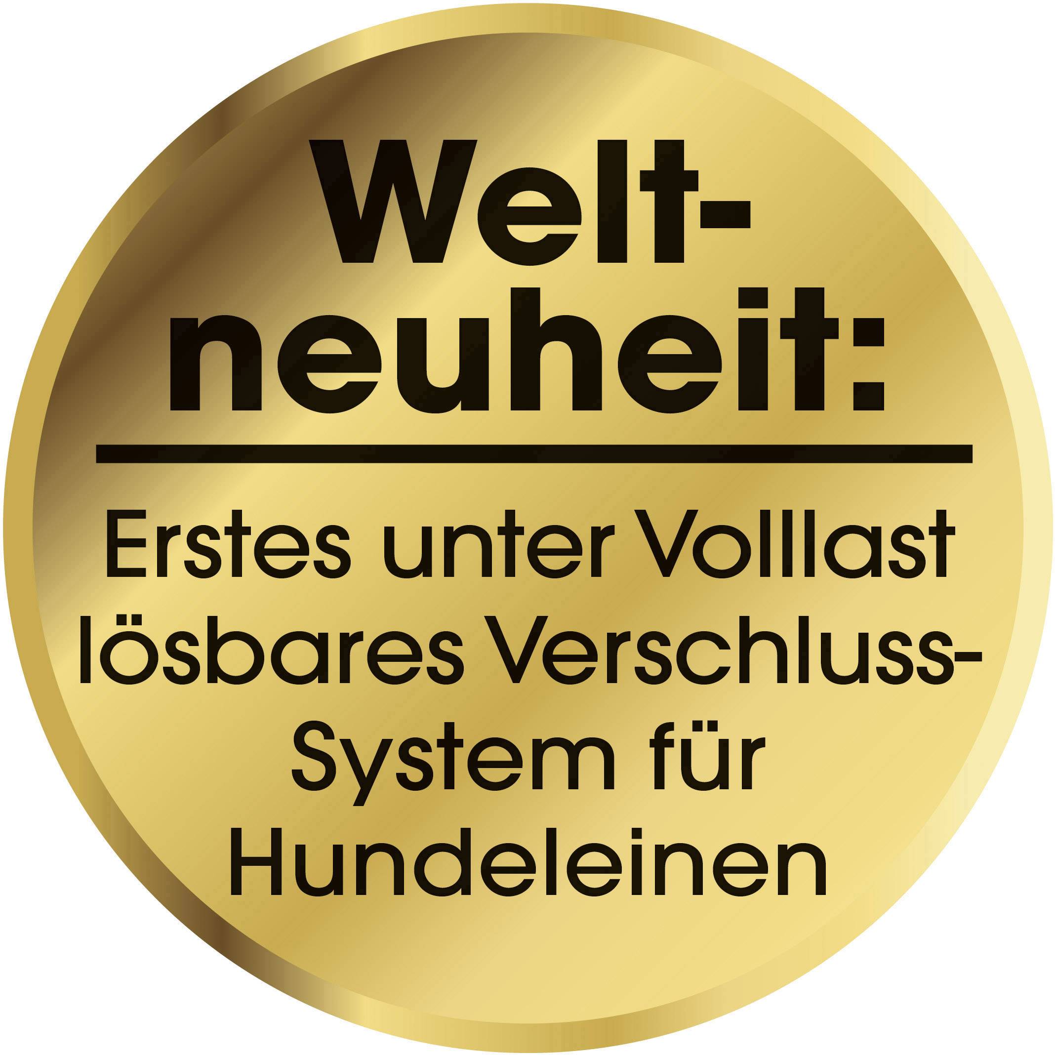 Hundeleine & Halsband GoLeyGo Vario S/M Schwarz Größe S/M 1St.