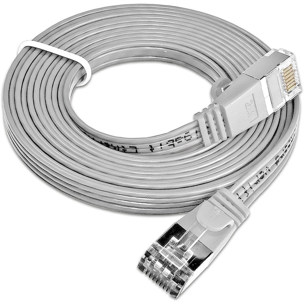 Slim Wirewin PKW-STP-SLIM-KAT6 0.25 RJ45 Netzwerkkabel, Patchkabel CAT 6 U/FTP 0.25 m Grau flach 1 St. Slim Wirewin PKW-STP-SLIM-KAT6 0.25 RJ45 Netzwerkkabel, Patchkabel CAT 6 U/FTP 0.25 m Grau flach 1 St.
