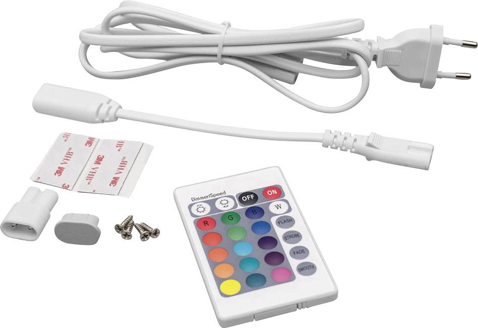 LEDVANCE Linear LED Slim RGBW L LED-Unterbauleuchte LED LED fest eingebaut 4 W RGBW Grau