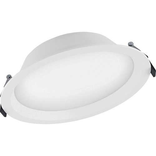LEDVANCE 4058075091511 DOWNLIGHT ALU LED-Bad-Einbauleuchte 25 W Neutral-Weiß Weiß