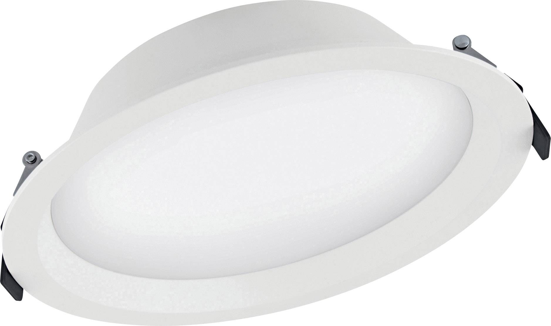 LEDVANCE DOWNLIGHT ALU LED-Bad-Einbauleuchte 25 W IP44 Weiß