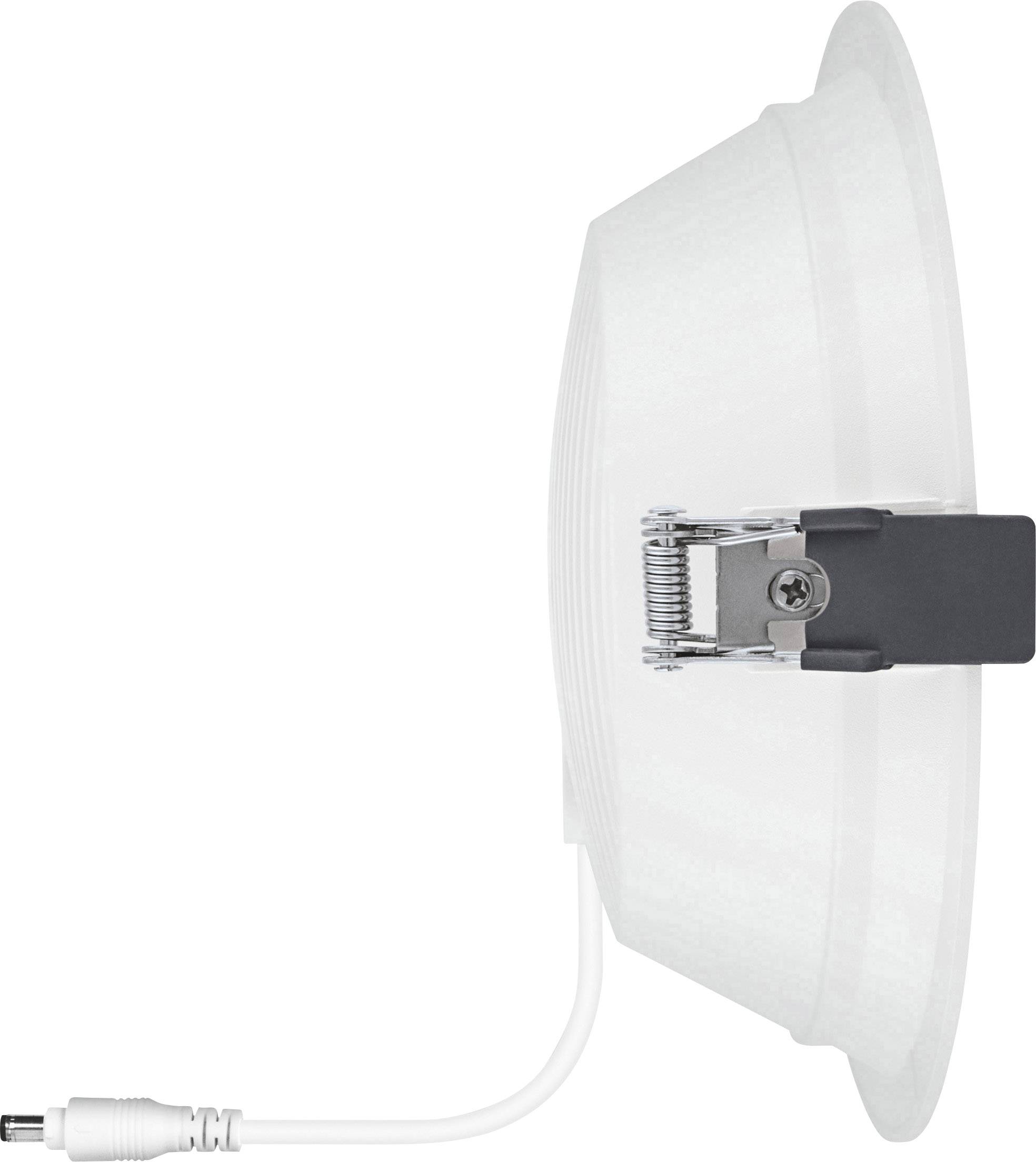 LEDVANCE DOWNLIGHT ALU LED-Bad-Einbauleuchte 25 W IP44 Weiß