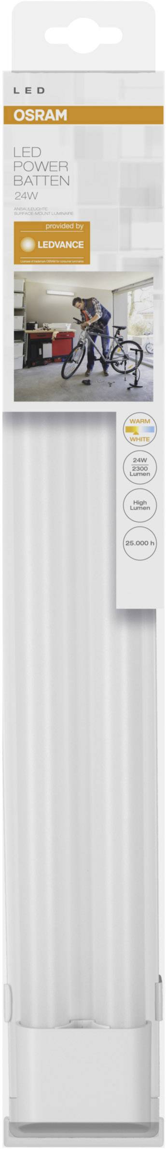 LEDVANCE LED Power Batten L LED-Unterbauleuchte 24 W Warmweiß