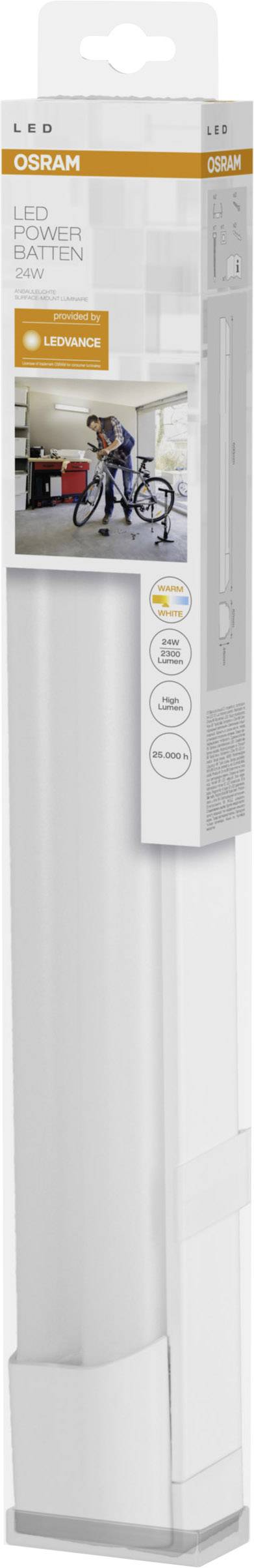 LEDVANCE LED Power Batten L LED-Unterbauleuchte 24 W Warmweiß