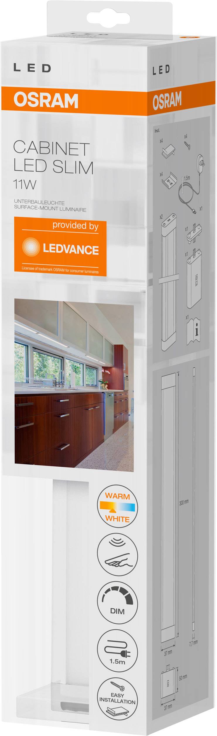 LEDVANCE Cabinet LED Slim L LED-Unterbauleuchte 11 W