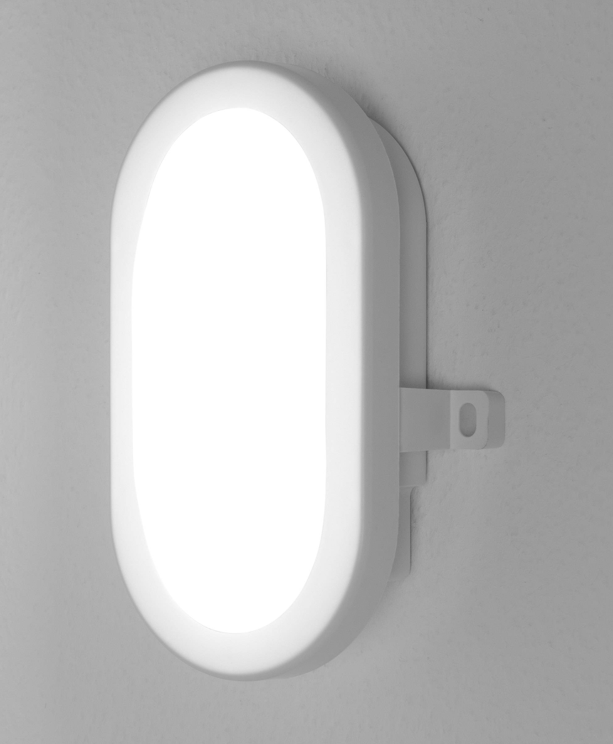LEDVANCE LED BULKHEAD (EU) L LED-Feuchtraumleuchte LED 5.5W Kaltweiß Weiß