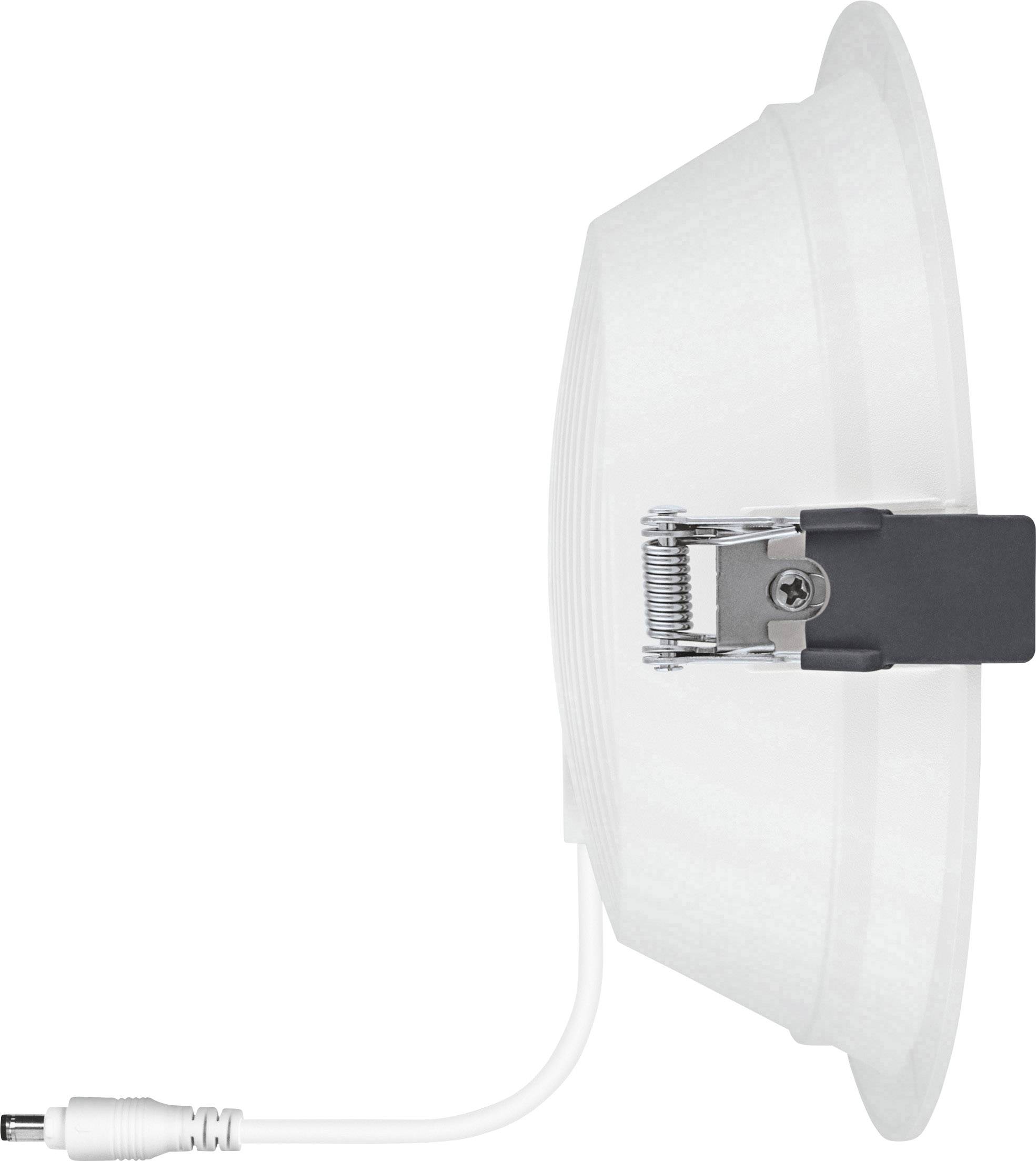 LEDVANCE DOWNLIGHT ALU LED-Bad-Einbauleuchte 25 W IP44 Weiß