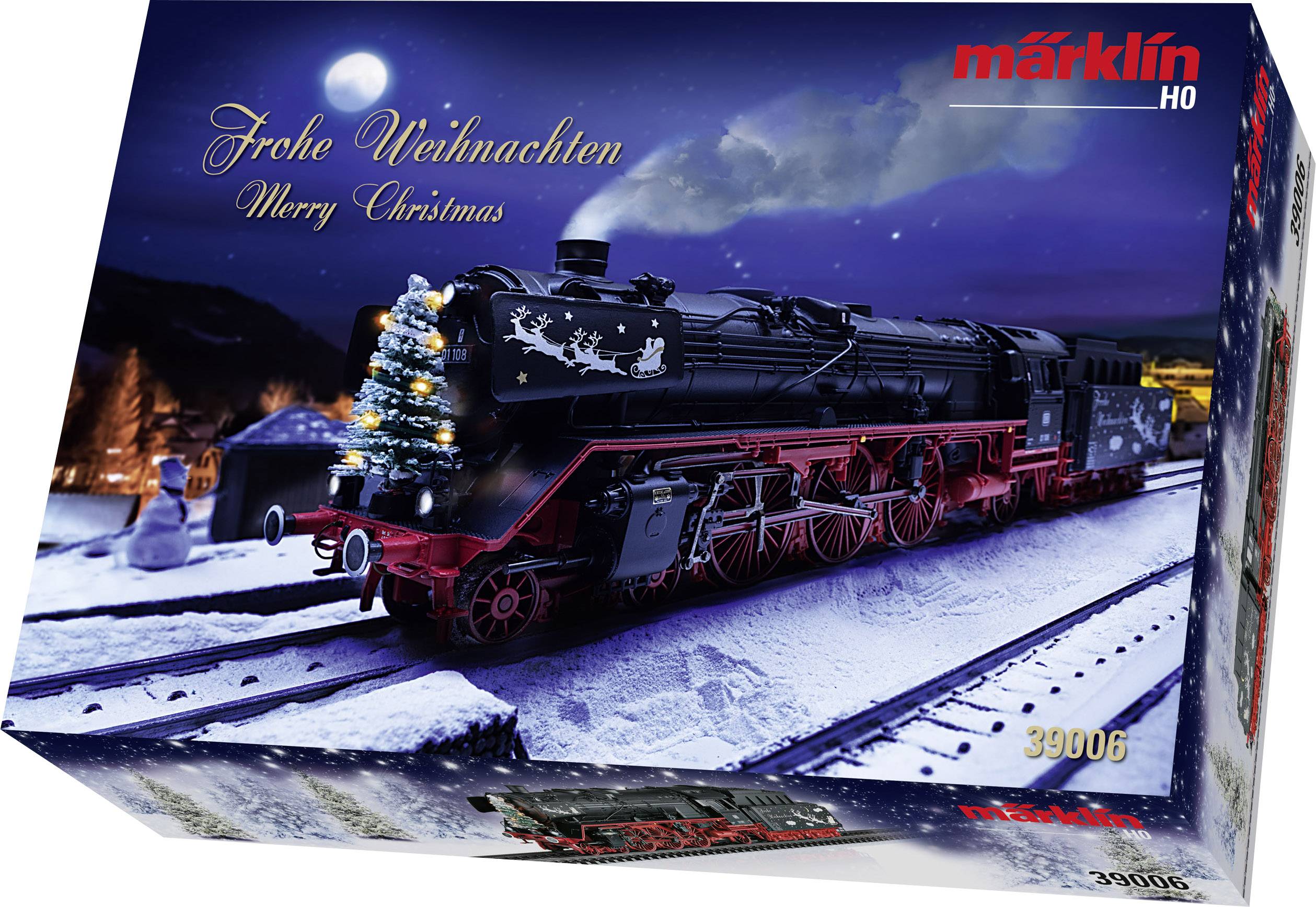 Märklin 39006 H0 Weihnachts-Dampflok BR 01 der DB