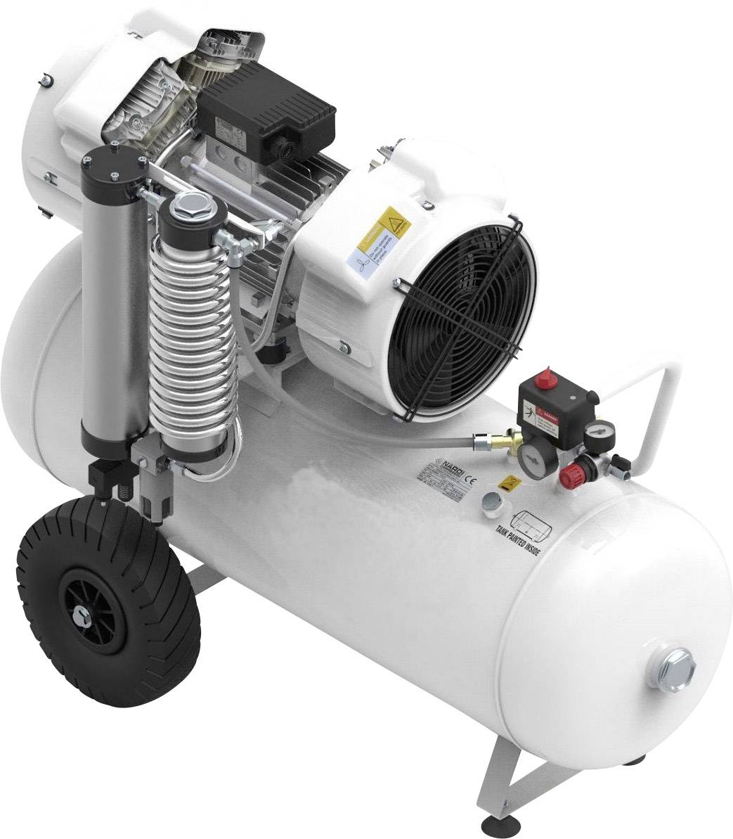 Aerotec Druckluft-Kompressor AEROMEDIC XTR 4D-90L 90l 8 bar