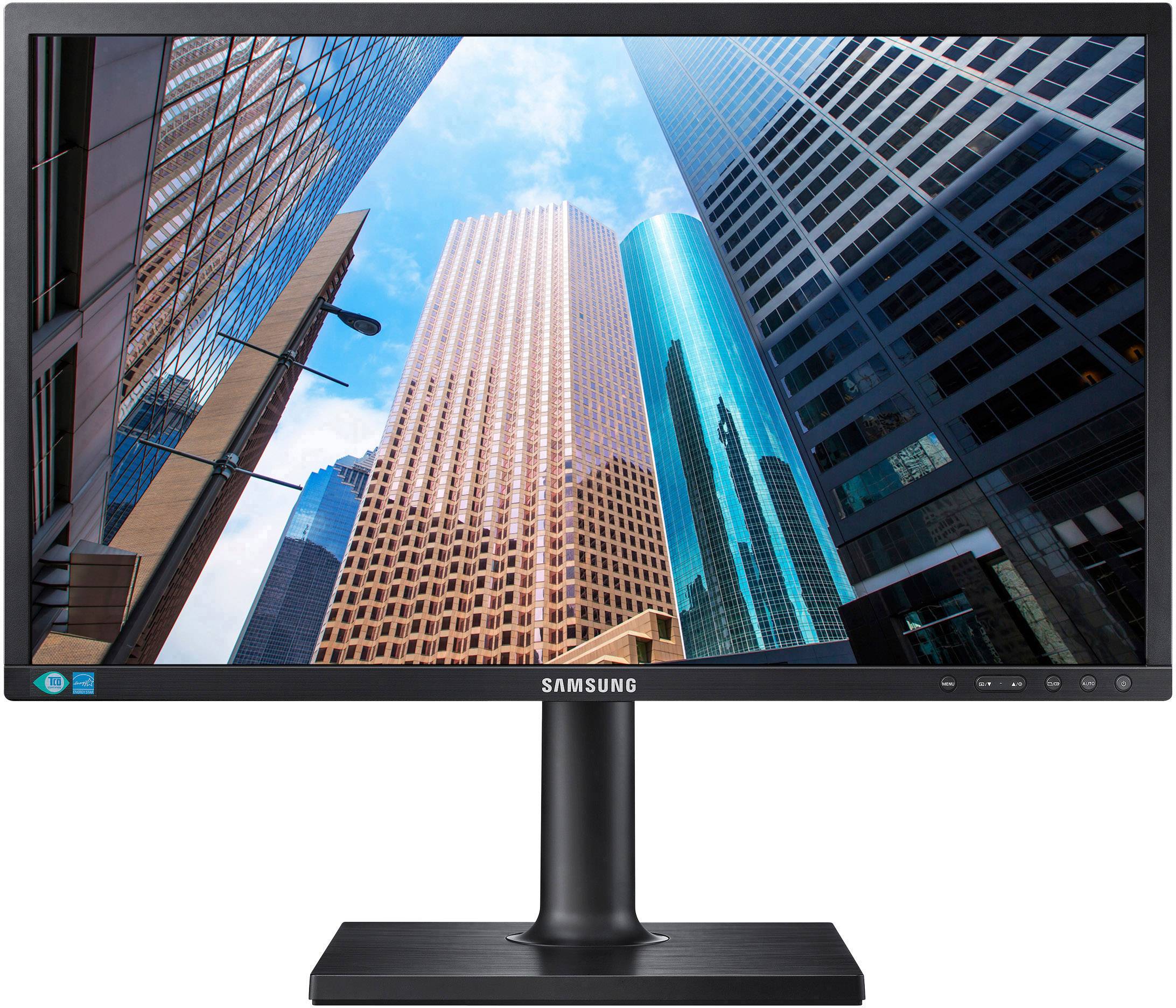 Samsung S24E650PL LED-Monitor 59.9 cm (23.6 Zoll) EEK G (A - G) 1920 x 1080 Pixel Full HD 4 ms VGA, DisplayPort, HDMI®, Audio-Line-in, Audio-Line-out