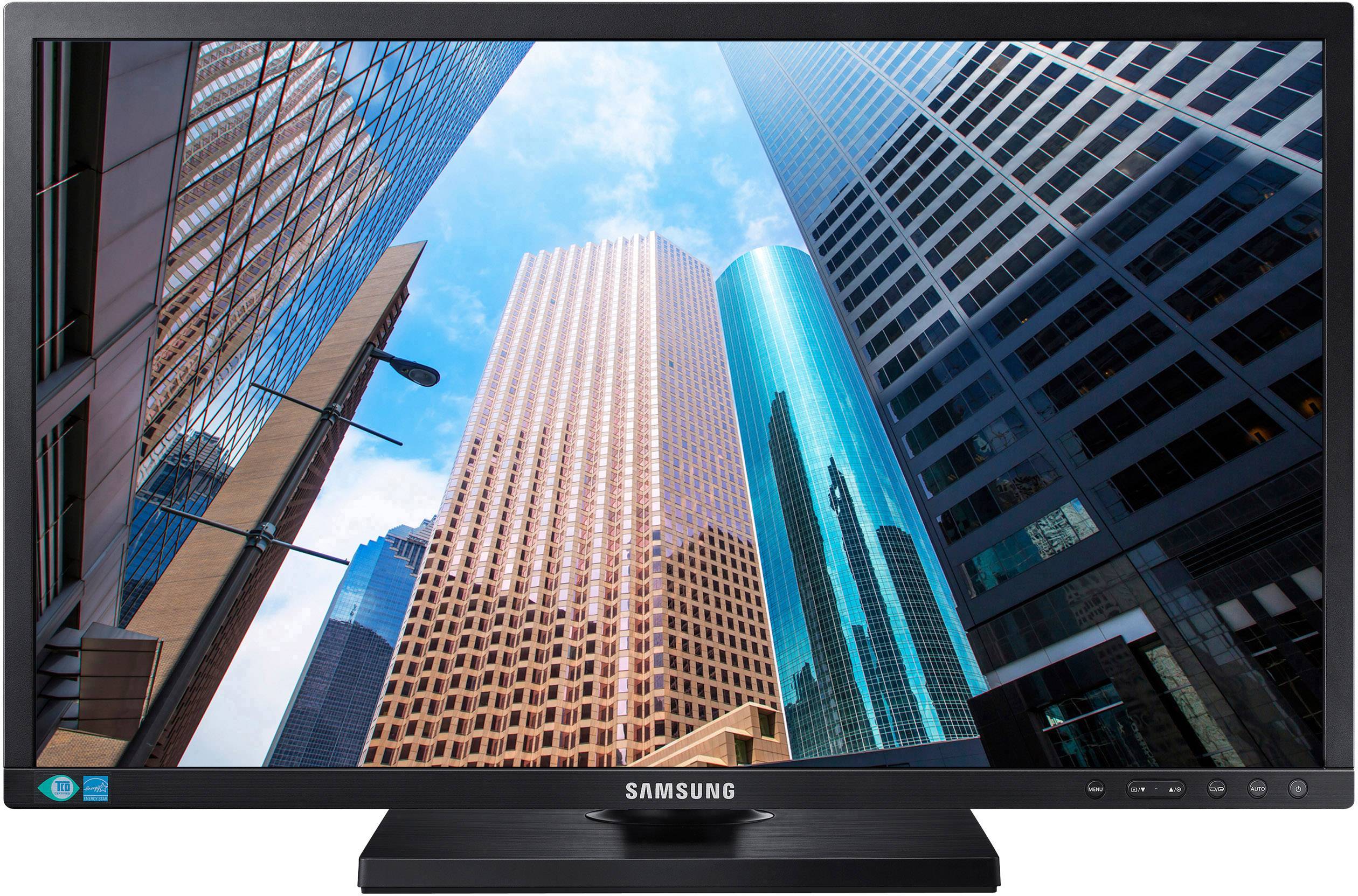 Samsung S24E650PL LED-Monitor 59.9 cm (23.6 Zoll) EEK G (A - G) 1920 x 1080 Pixel Full HD 4 ms VGA, DisplayPort, HDMI®, Audio-Line-in, Audio-Line-out