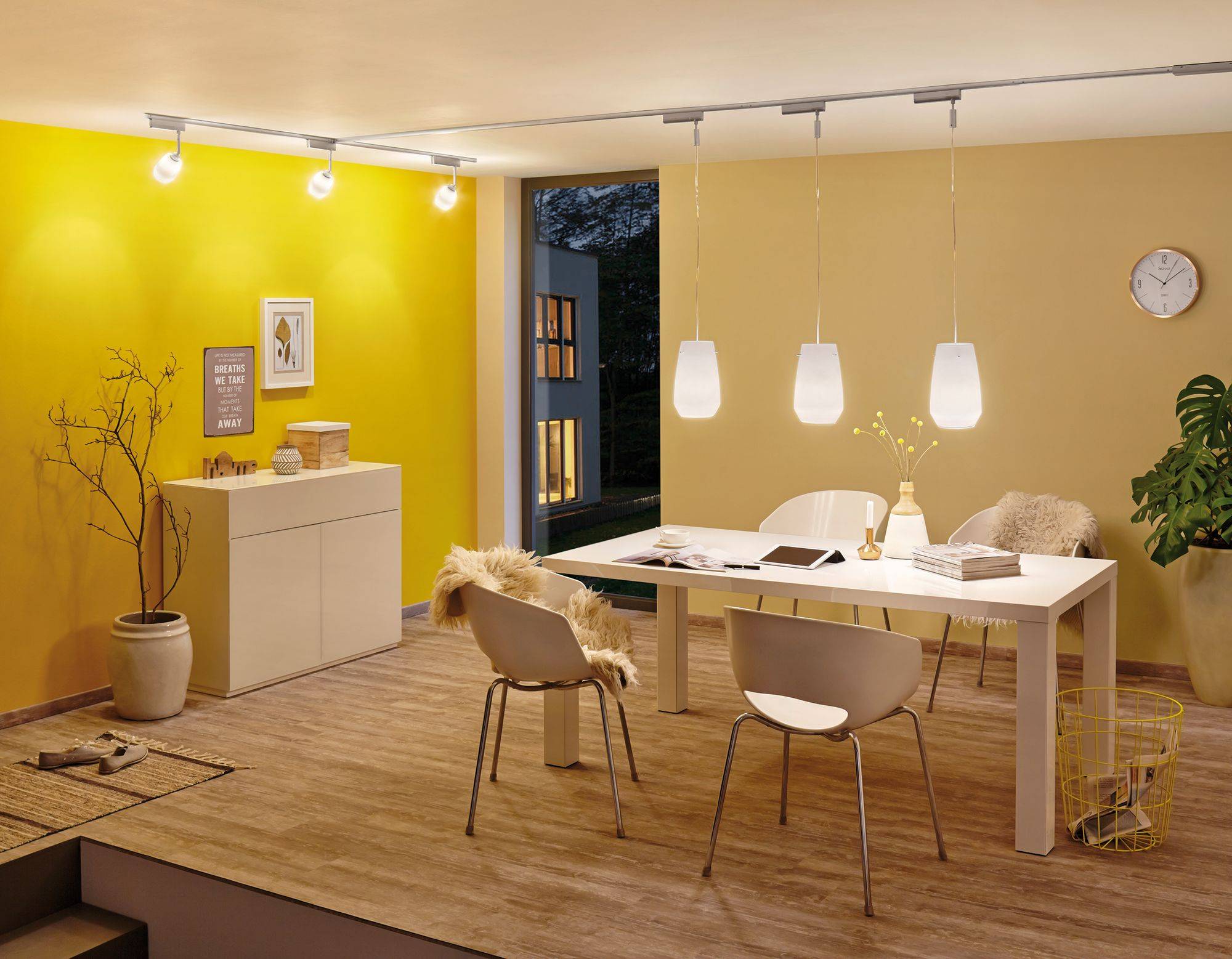 Paulmann Vento 95354 Hochvolt-Schienensystem-Komponente Lampenschirm Opalglas