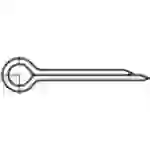 TOOLCRAFT DIN 94A 4 Splinte Abmessung: 3,2 x 25 (100 Stück) 25mm 100St. TOOLCRAFT DIN 94A 4 Splinte Abmessung: 3,2 x 25 (100 Stück) 25mm 100St.