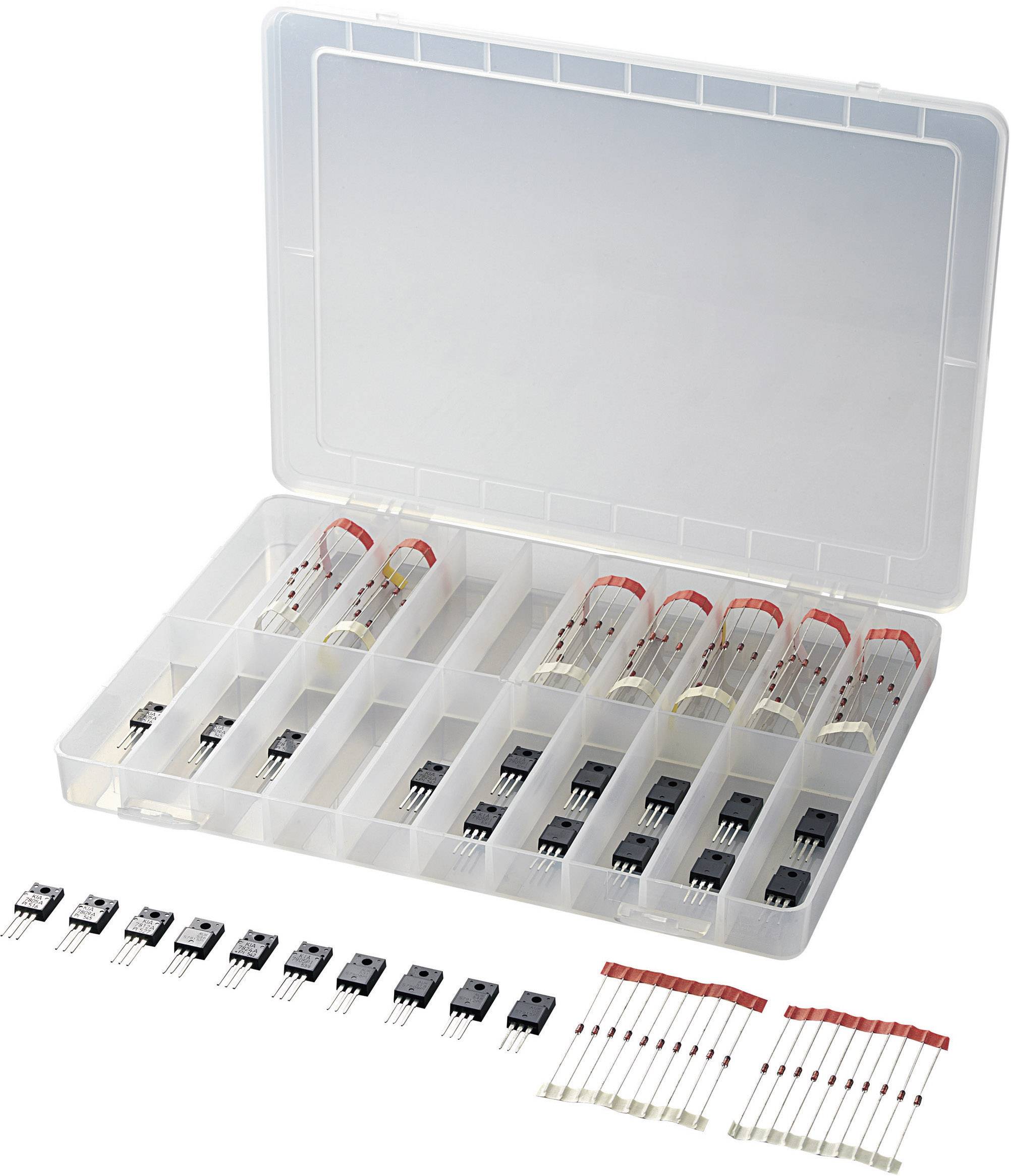 TRU Components Dioden-/Spannungsregler-Sortiment 130 St.