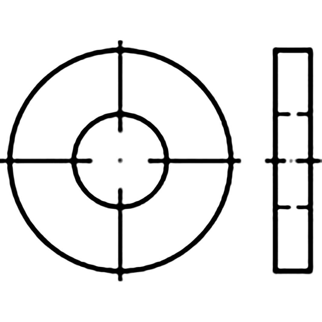 TOOLCRAFT Unterlegscheibe Edelstahl A4 10 St. TO-5378097