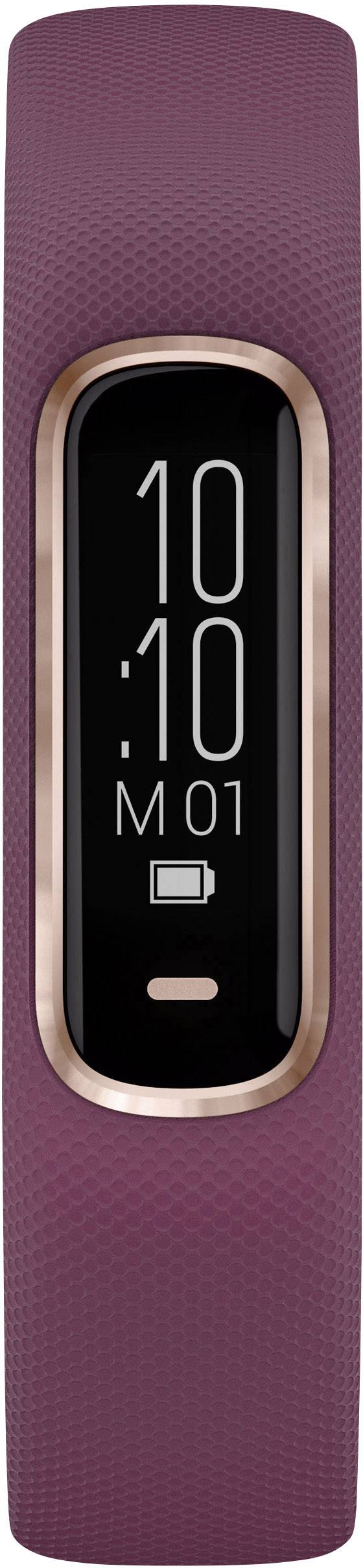 Garmin Vivosmart 4 Fitness-Tracker   S/M Dunkelrot