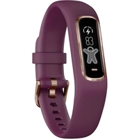Garmin Vivosmart 4 Fitness-Tracker   S/M Dunkelrot Garmin Vivosmart 4 Fitness-Tracker   S/M Dunkelrot
