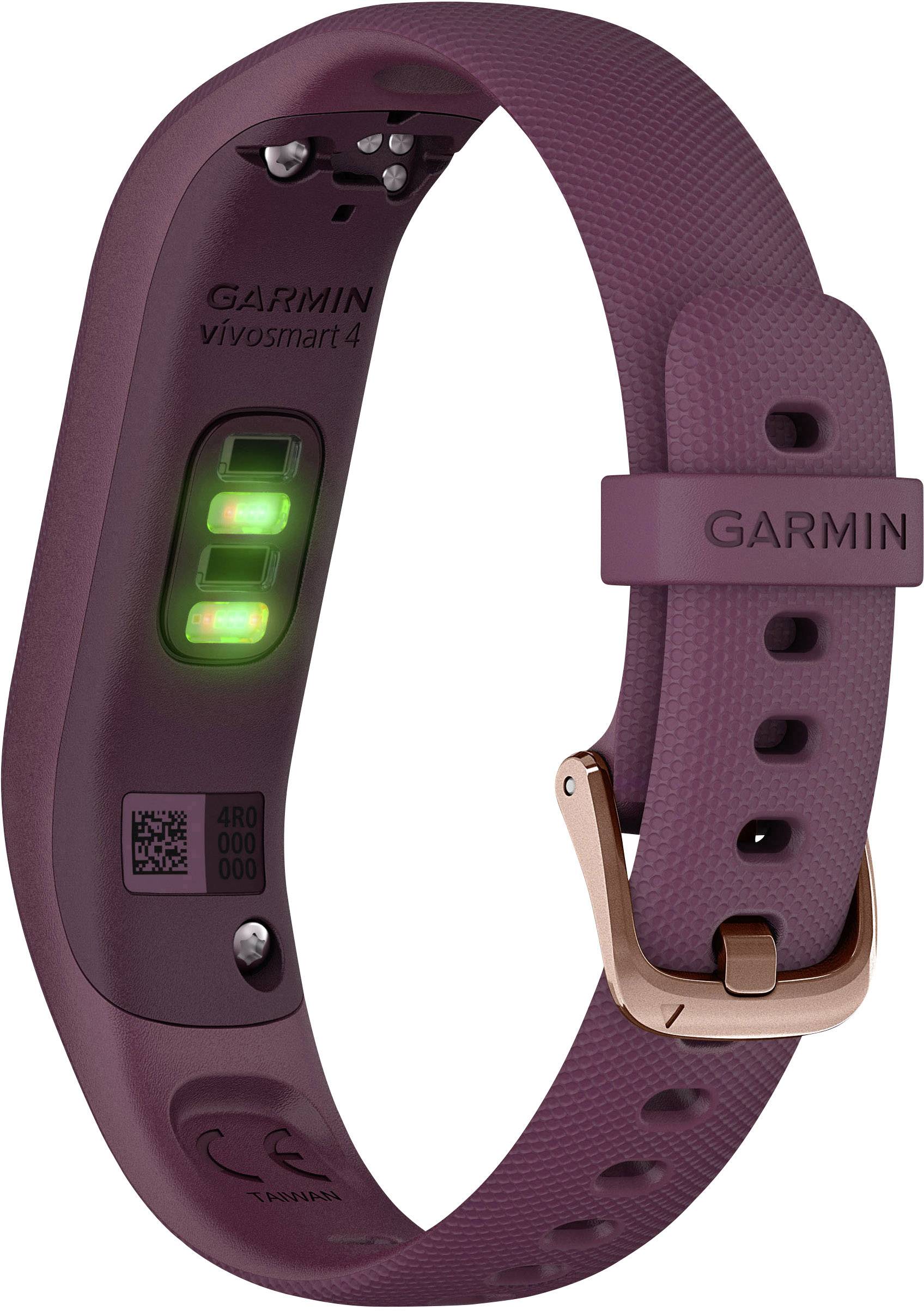 Garmin Vivosmart 4 Fitness-Tracker   S/M Dunkelrot