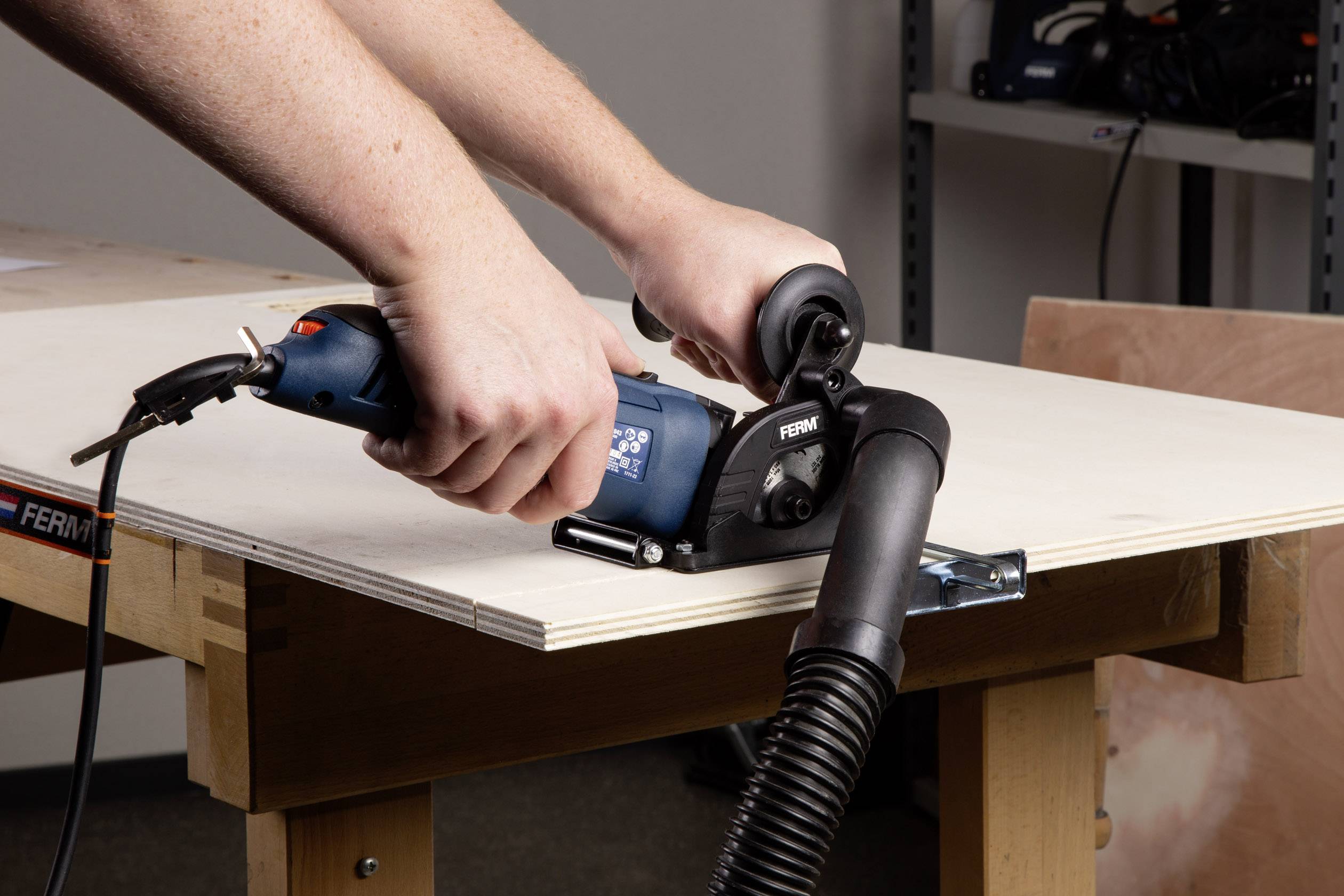 Ferm CSM1043 Mini-Handkreissäge 500 W