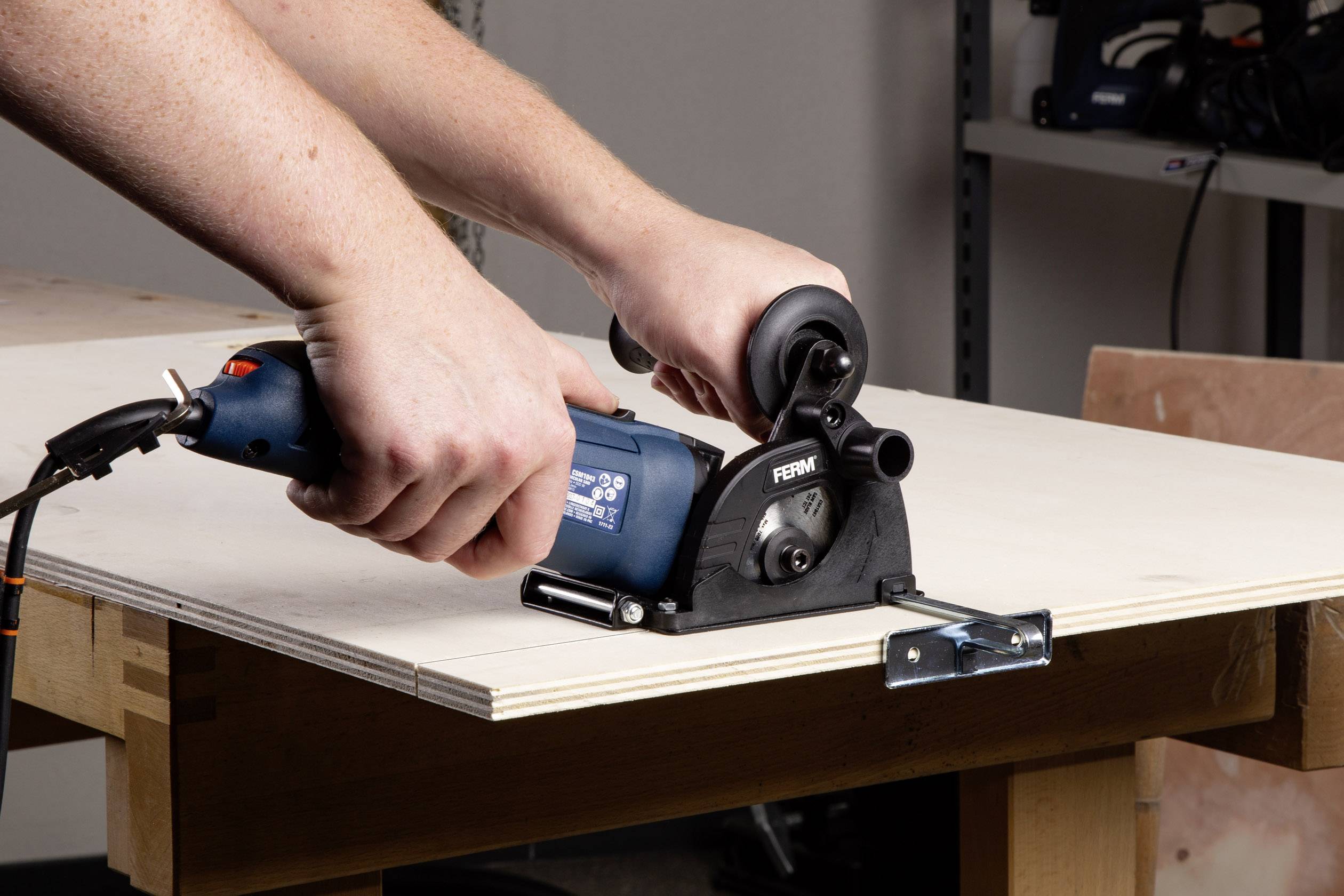 Ferm CSM1043 Mini-Handkreissäge 500 W