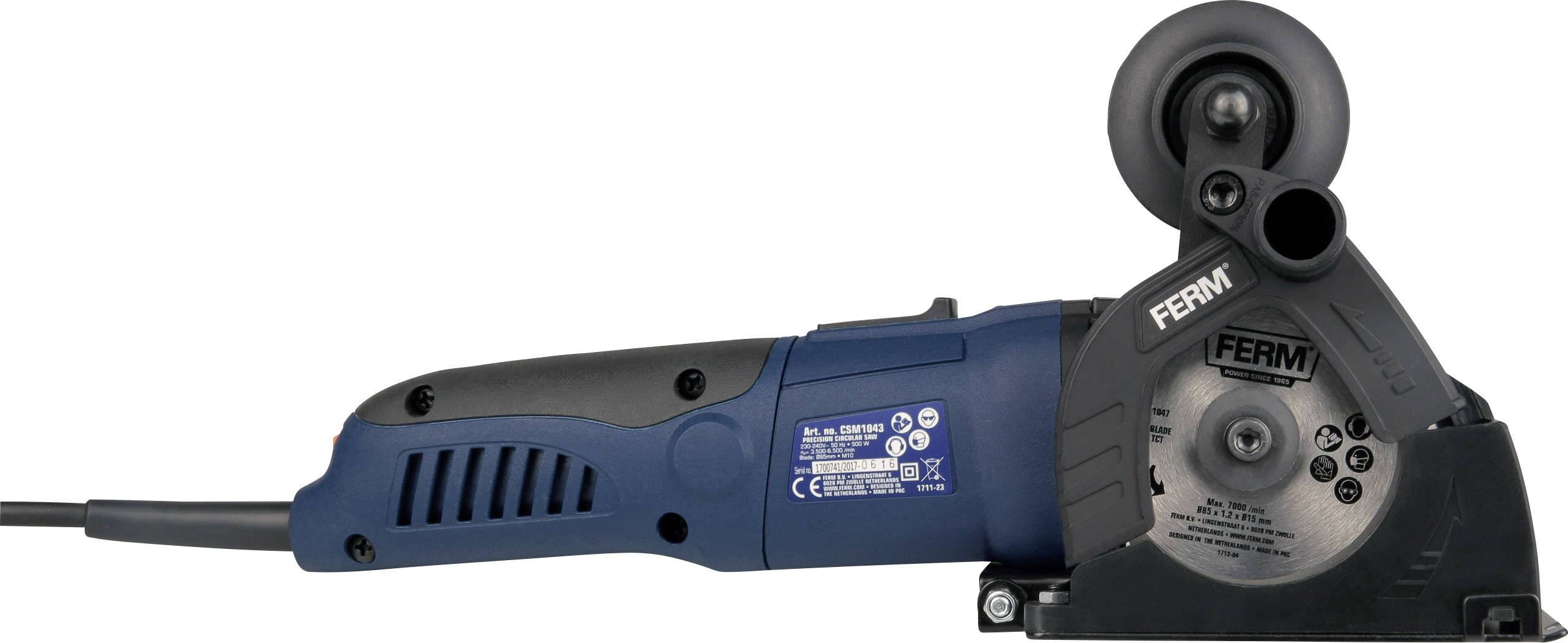 Ferm CSM1043 Mini-Handkreissäge 500 W