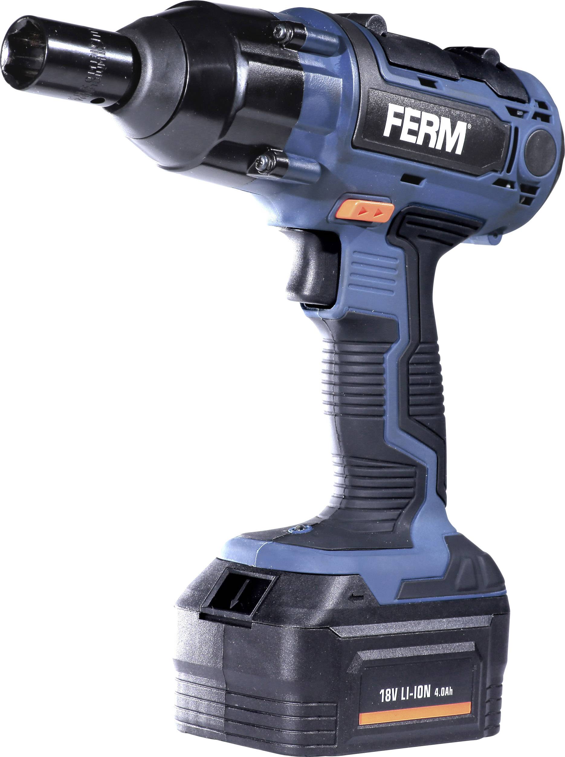 Ferm CDM1127 CDM1127 Akku-Schlagschrauber 18V Anzahl mitgelieferte Akkus 1 4Ah Li-Ion