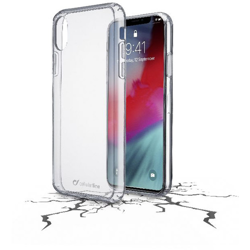 Cellularline Clear Duo Backcover Apple iPhone XR Transparent